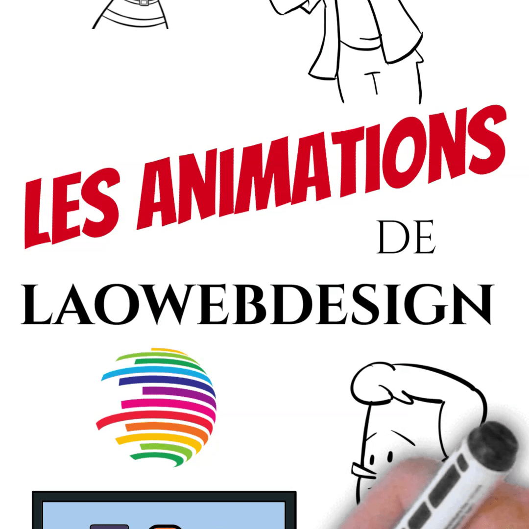 Les animations de LaoWebDesign